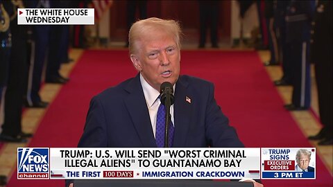 Trump praised for plan to send criminal migrants to Guantanamo Bay: 'Clever move'