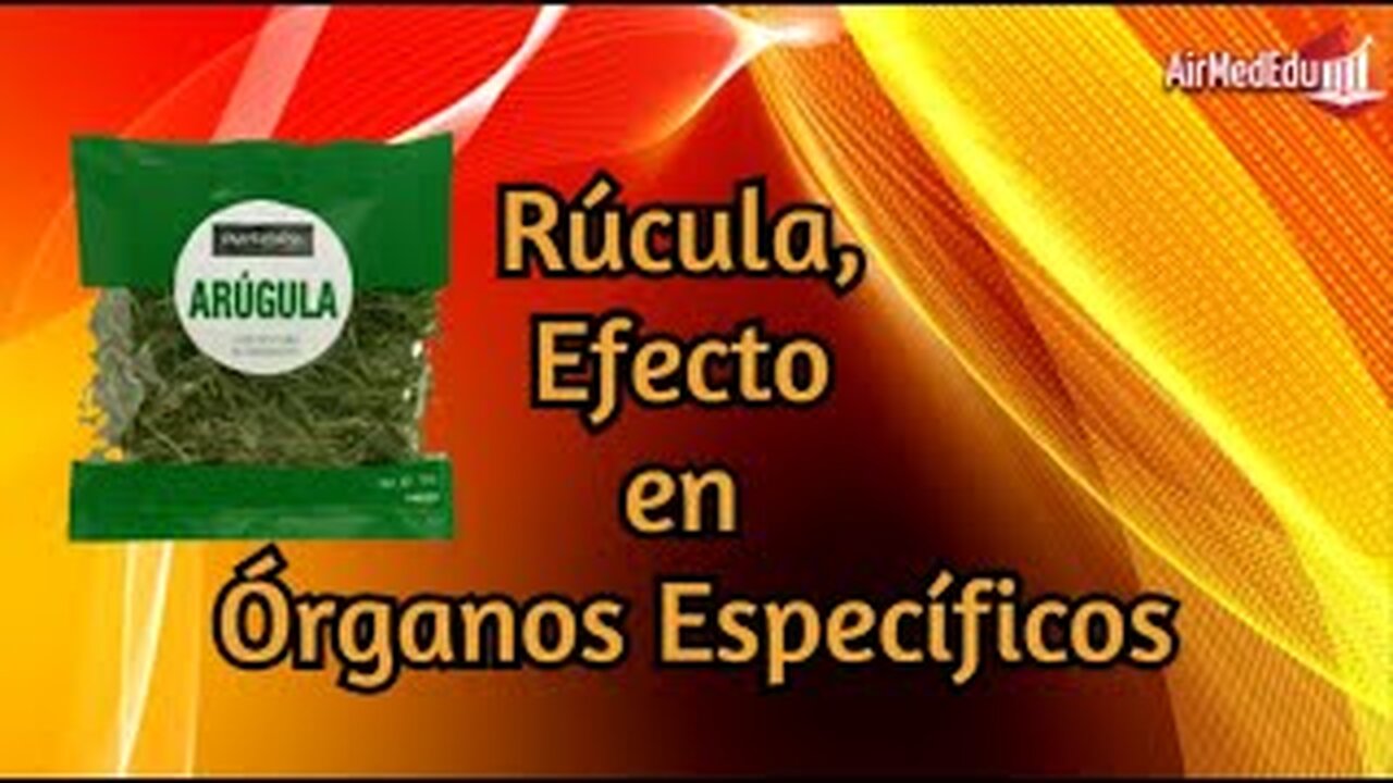 Rúcula, Efecto en Órganos Específicos