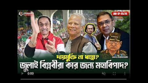 দায়মুক্তি না ধাপ্পা? জুলাই বিপ্লবীরা কার জন্য মহাবিপদে || Pinaki Bhattacharya || The Untold