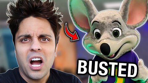 Chuck E. Cheese got arrested!