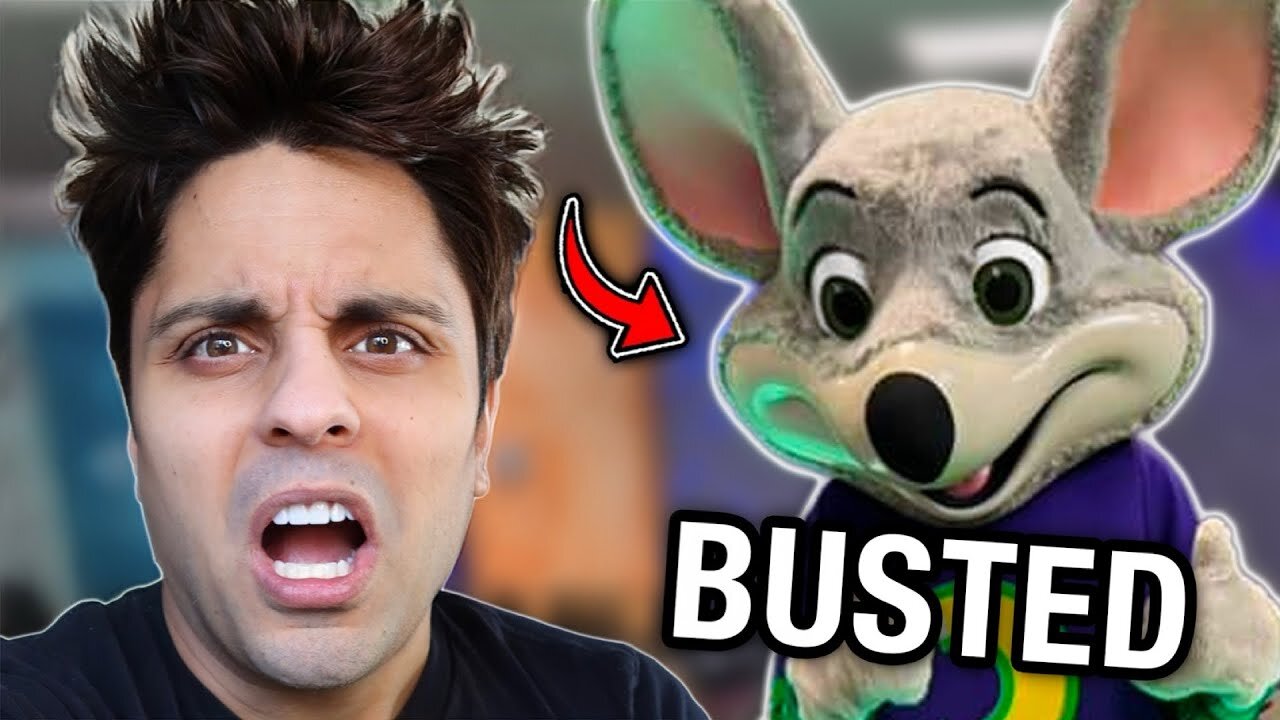 Chuck E. Cheese got arrested!