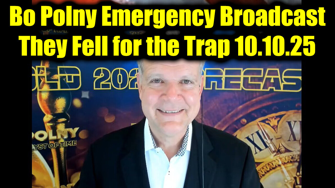 Bo Polny Emergency Broadcast 10.10.25 - They Fell for the Trap