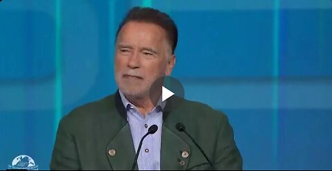 Arnold Schwarzenegger: "We all believe that climate change and pollution