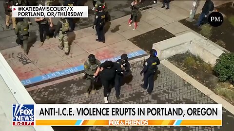 BREAKING: Anti-ICE riots EXPLODE overnight in liberal city