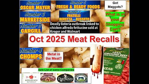 6 Meats Pulled From Walmart, Costco, Aldi Shelves and more - OCT 2025 Update 24m