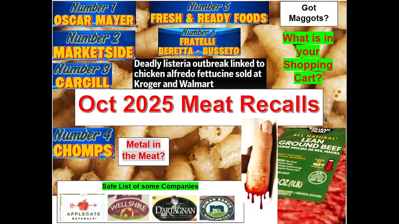 6 Meats Pulled From Walmart, Costco, Aldi Shelves and more - OCT 2025 Update 24m