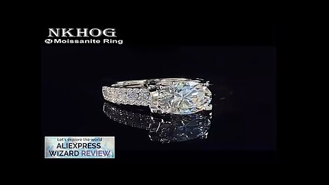 Real 2 Carat 8mm Moissanite Wedding Ring For Women 925 Sterling Silver Review