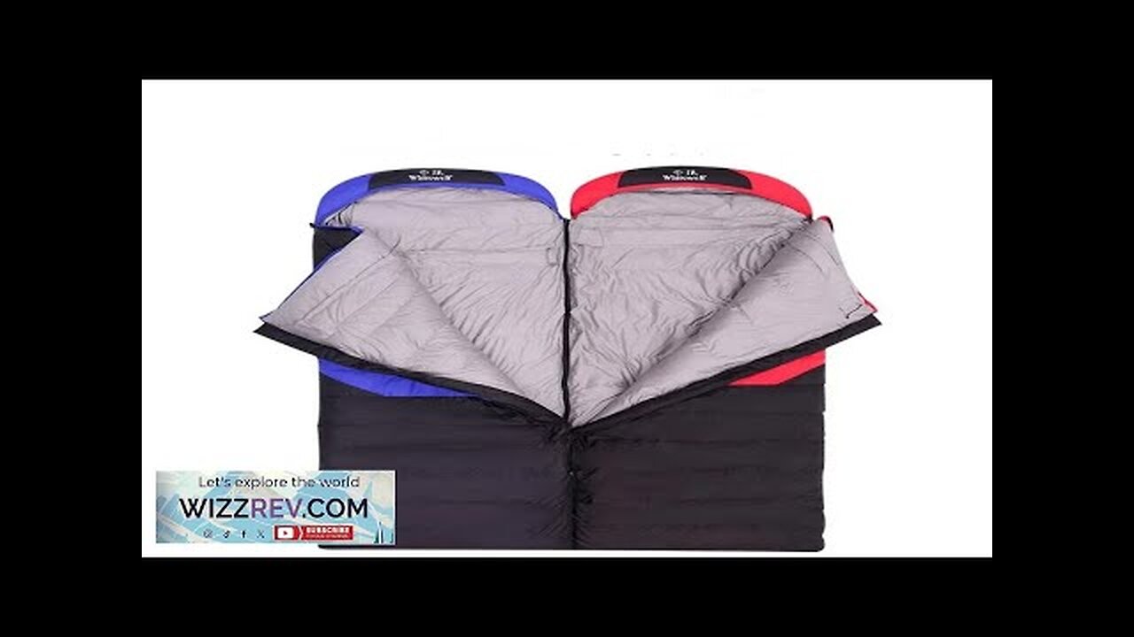 Down Sleeping Bag Camping Trip Lunch Break Winter Cold Protection Thickened Patchwork Review