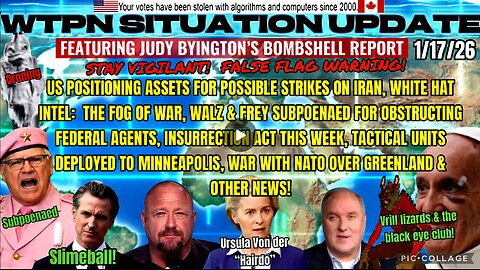 WTPN SITUATION UPDATE FEATURING RESTORED REPUBLIC 1/17/26