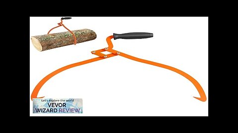 VEVOR Log Tongs 20 inch 2 Claw Logging Skidding Tongs Non-Slip Grip Review