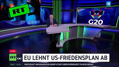 22.11.25 🇩🇪🇦🇹🇨🇭👉🇪🇺🇷🇺🎬 RT-DE Nachrichten 20 Uhr🇷🇺🇪🇺📢🌍🌎🌏
