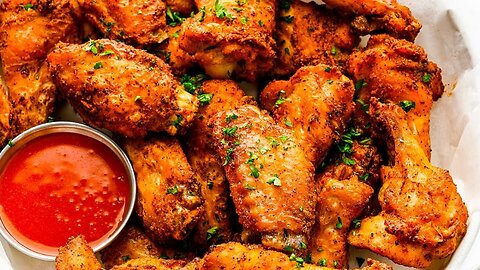 Crispy Baked Wings with a Multi-Sauce Marinade!