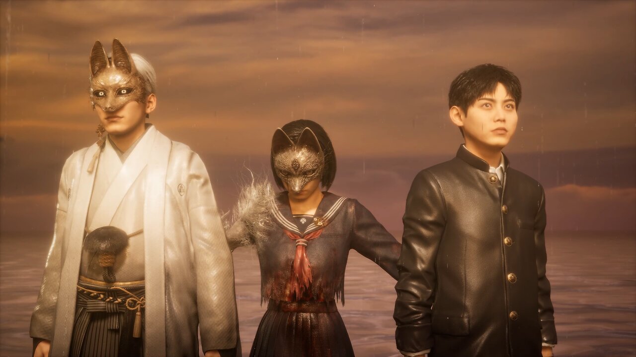 Silent Hill f fox's wedding route complete story all dialogue/cutscenes