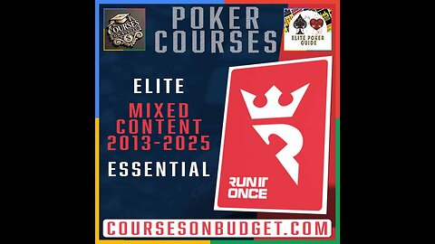 Run It Once MIXED Content Elite & Essential 2013-2025