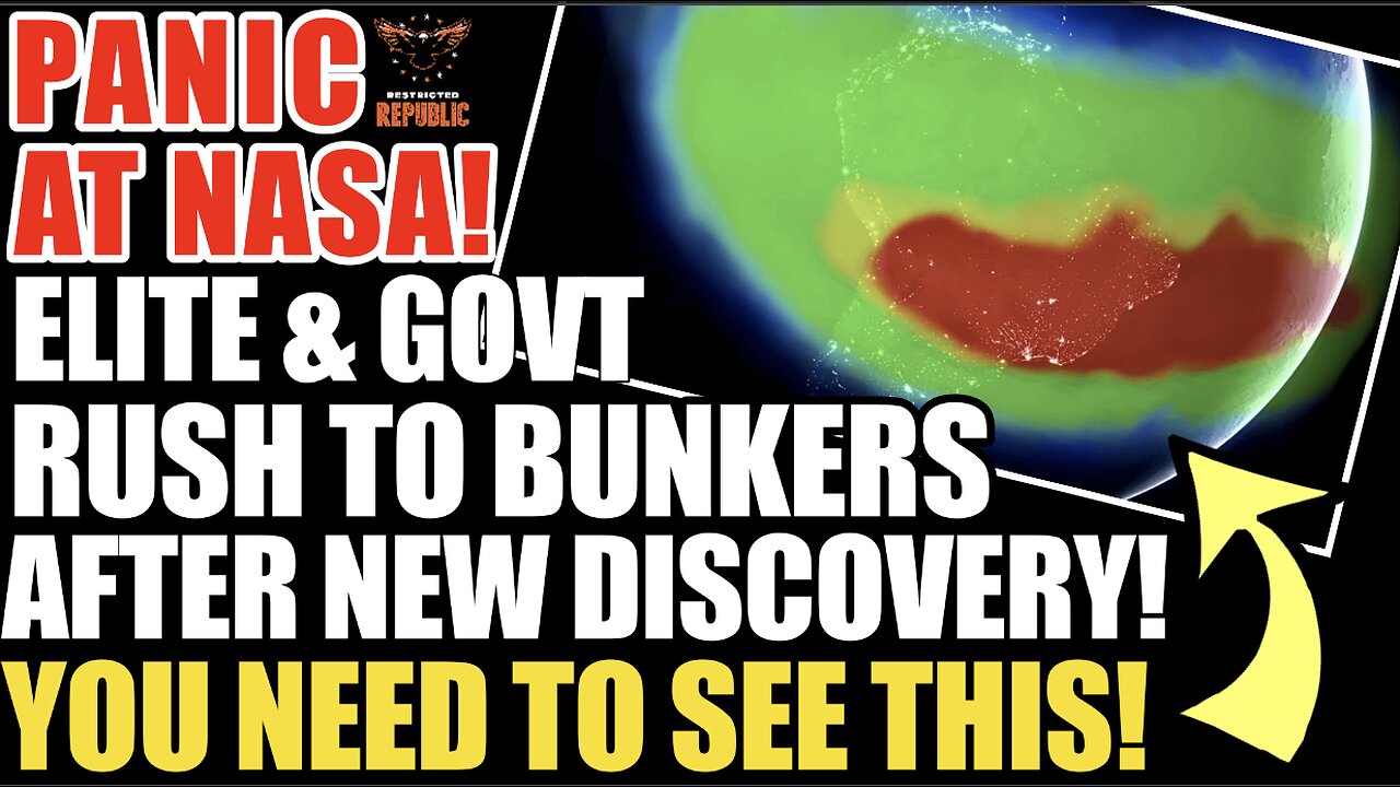 Panic at NASA! Elites & Govt Rush To Bunkers After New Discovery - You NEED To See This!