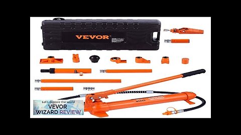 VEVOR 12 Ton Porta Power Kit Hydraulic Ram with Pump with 4.6 Review