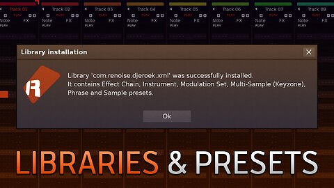Libraries & Presets