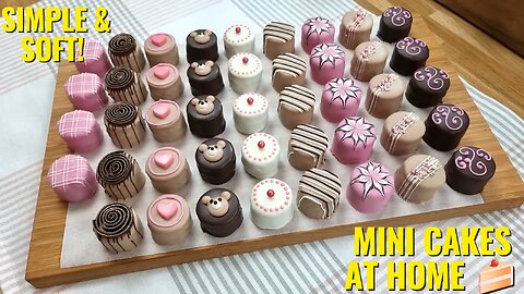 Mini Cakes at Home 🍰 | Simple & Soft Homemade Cake Recipe | No Oven | Taste of Pakistan TV