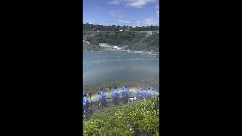 Great View above the cloud at Niagara's fall