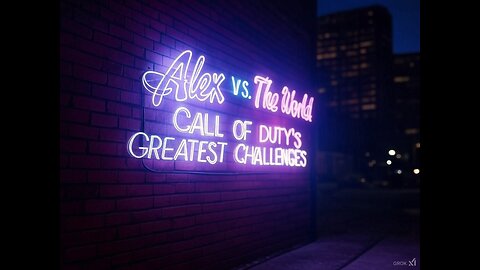 "Alex vs. The World: Call of Duty's Greatest Challenges" volume 1