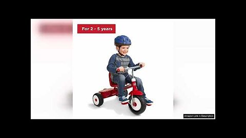 Radio Flyer Deluxe Steer & Stroll Ride-On Trike, Tricycle For Toddlers Review