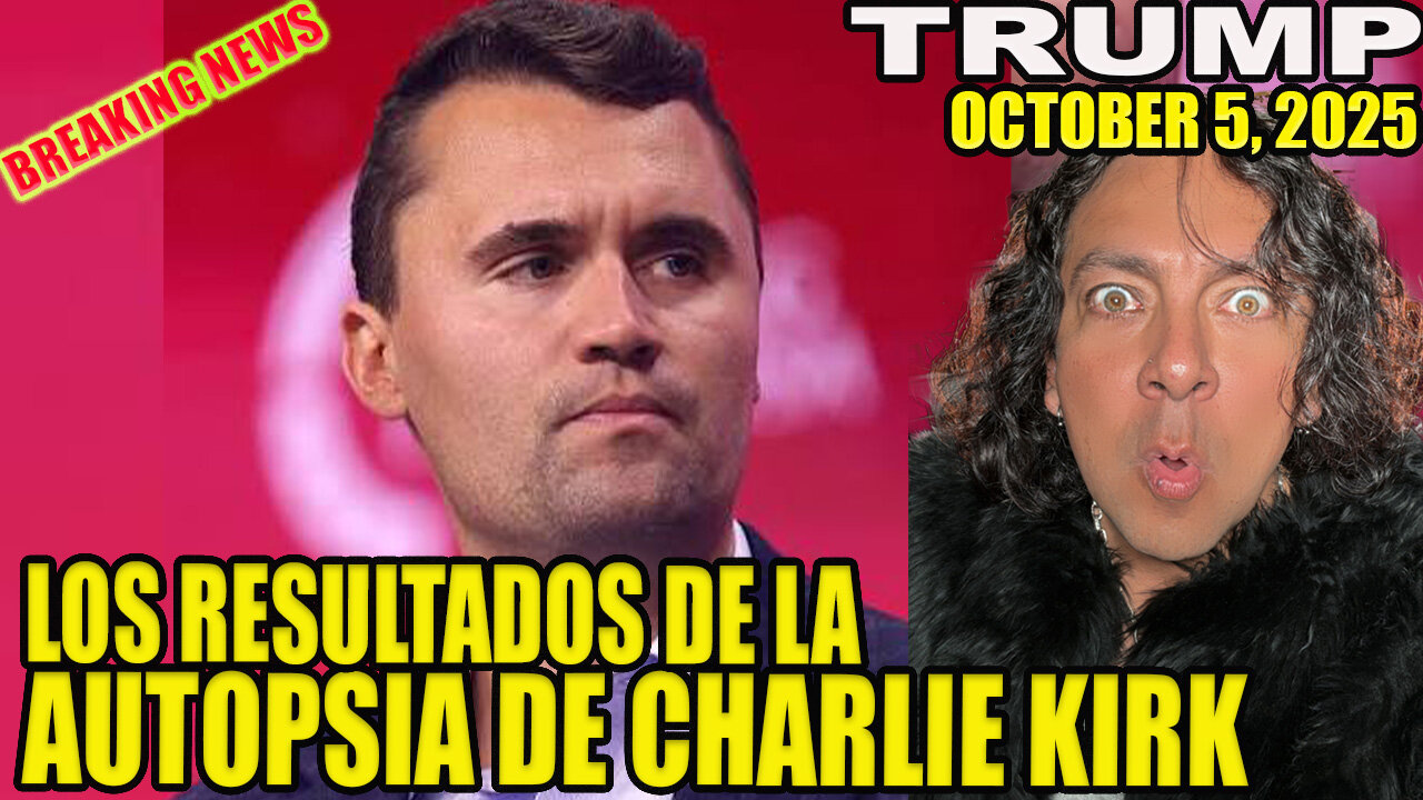 LOS RESULTADOS DE LA AUTOPSIA DE CHARLIE KIRK