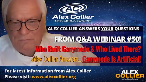 Who Built Ganymede & Who Lived There? Alex Collier Answers... Ganymede Is Artificial!