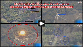 East of Chuhuiv: Rusian Iskander missile hit Ukrainian HIMARS MLRS