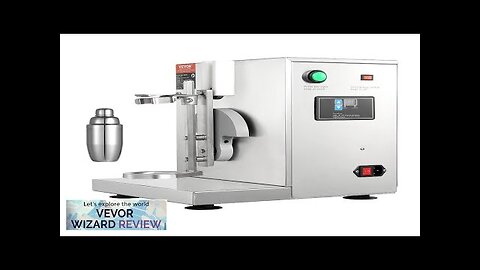 VEVOR Milkshake Maker Machine 120W Commercial Milk Tea Shaker Machine Single Head Review