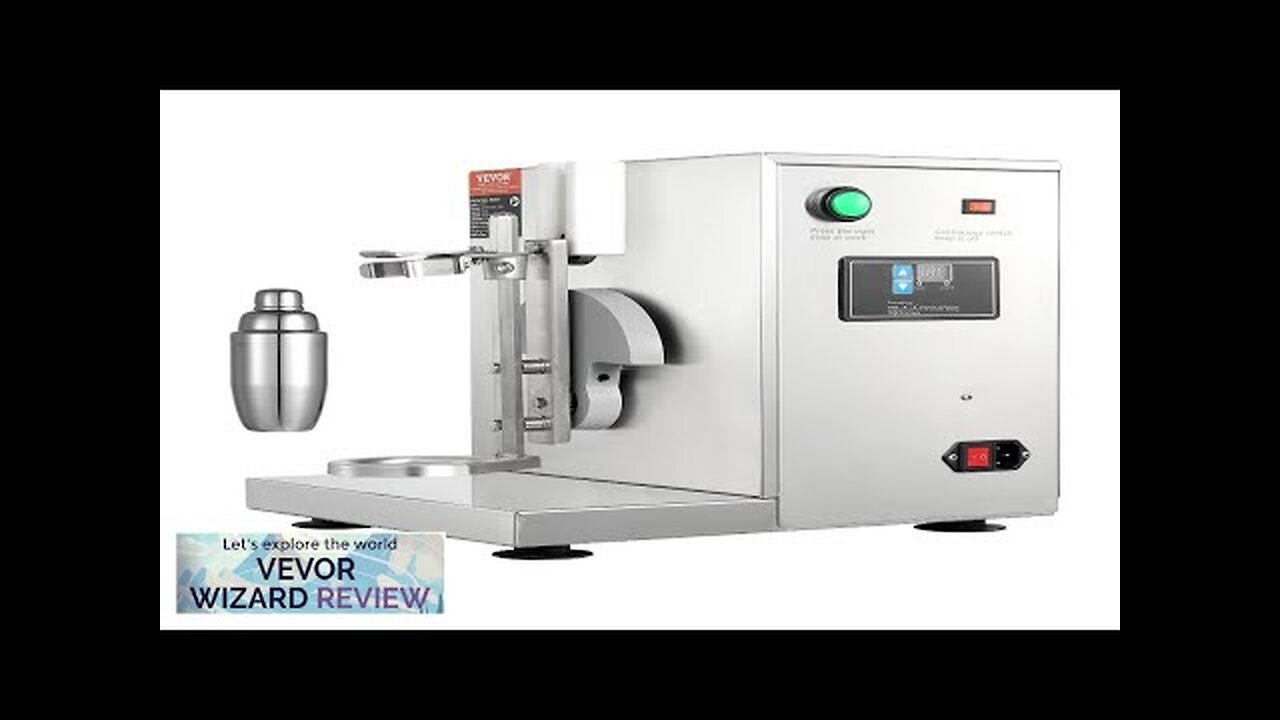 VEVOR Milkshake Maker Machine 120W Commercial Milk Tea Shaker Machine Single Head Review