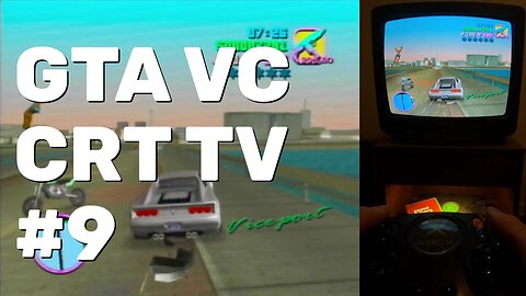 Grand Theft Auto: Vice City Walkthrough Part 9 (OG Xbox CRT TV)