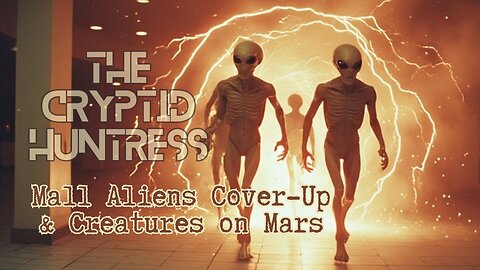 MIAMI MALL ALIENS UPDATE, CREATURES ON MARS & UNDERWATER SPACESHIP REPORTS