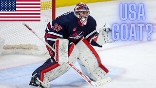 Is Connor Hellebuyck already the GOAT of USA goalies?