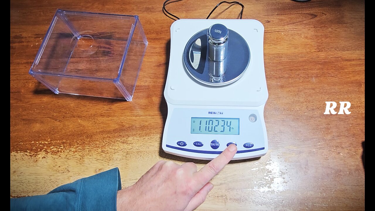 RexTact High Precision Digital Scale, 0.01g Accuracy, 3000g Max
