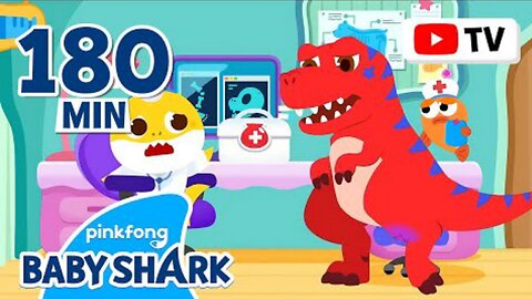 Dinosaurs Visit the Doctor Baby Shark Hospital Episodes | +Complilation