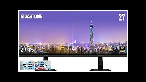 Gigastone 27 inch IPS LED Back Light Monitor 2-Pack 75Hz FHD 1920 Review