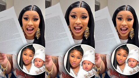 Cardi B Leaks Medical Report About Nicki Minaj's Son
