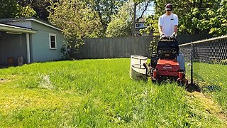 I Told Her To "Pass The $20 TIP Along" After Mowing Thier Lawn For FREE