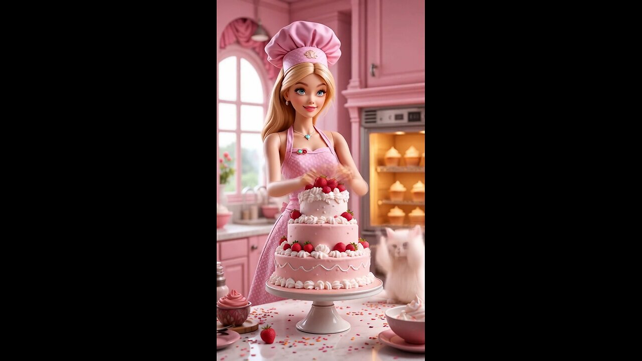 Barbie’s Cooking Show 🎪#barbie #barbiegirl #barbieworld #zapkidzone