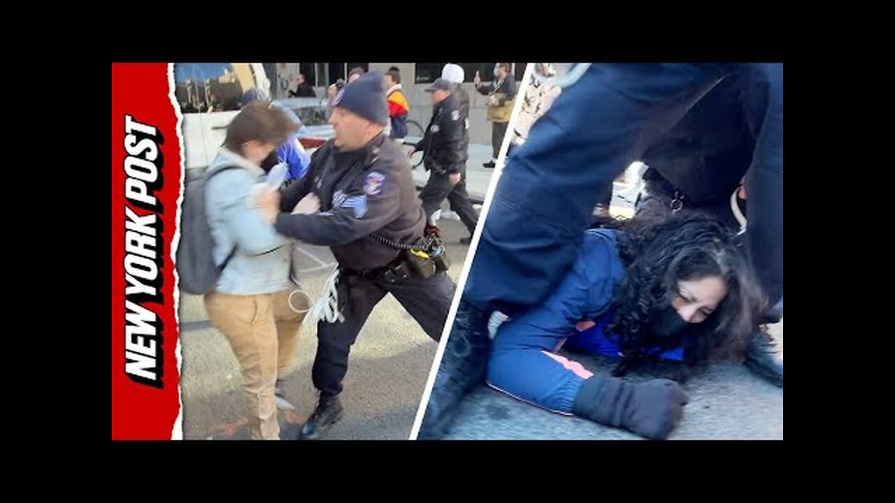 Chaos on CANAL: Violent Anti-ICE Protesters Slam Cops With Metal Trash Can