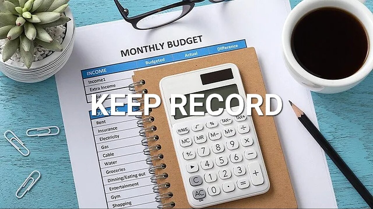 Financial Success: Keep Record #housechurchlive #Videotional