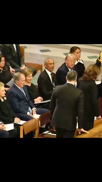 Kami looks annoyed because Obama talked to the election winner