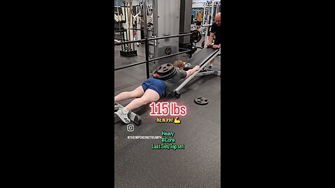 115lbs Dynamic Planks (Heavy) | #fitness #shorts #core 💪