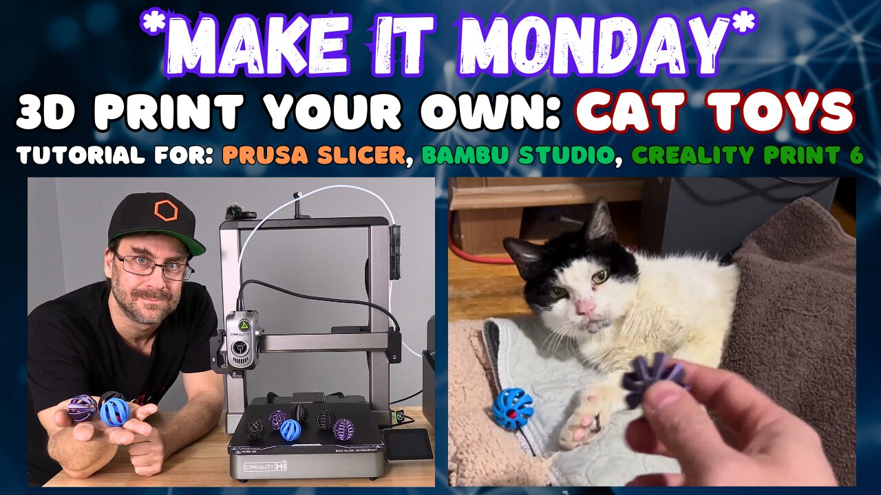 MAKE IT MONDAY: 3D Print your Own: CAT TOYS