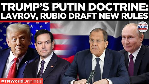 Trump’s Real Plan? Lavrov & Rubio in Hush-Hush Talks on Russia Trade Barriers! | Times Now World