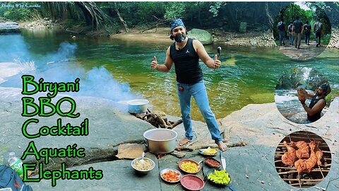 Outdoor BBQ Jungle Cooking Nature: Wilderness Biryani, Cocktails & Adventure Hike Sri Lanka(Trailer)