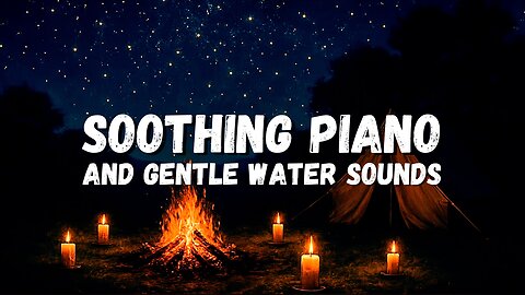 Calming Waters Meet Soothing Piano Melodies