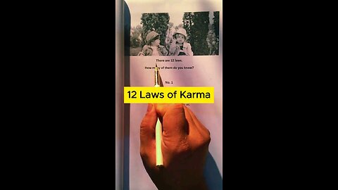 LAWS OF KARMA