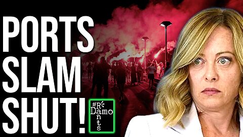 Meloni Let Israel Strike — Now Italy’s Workers Are Shutting Her Down