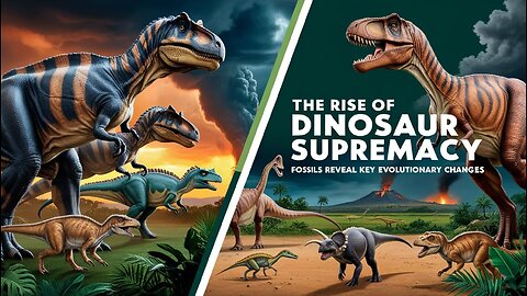 Unraveling Dinosaur Supremacy: How Feeding and Climate Shaped Their Rise | New Fossil Discoveries